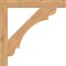 Ekena Millwork Olympic Block Smooth Bracket, Western Red Cedar, 3 1/2"W x 32"D x 32"H BKT04X32X32OLY05SWR - alternate 3